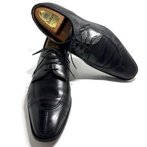 ZELLI ITALIA BLACK LEATHER SHOES